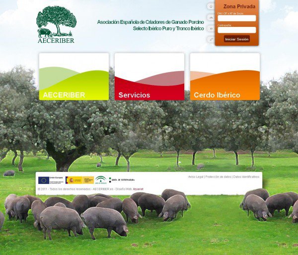 Presentación de la nueva web de AECERIBER en Zafra