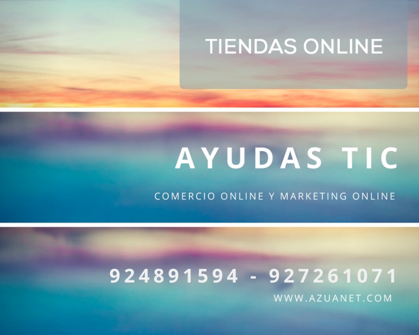 Subvenciones y Ayudas para creación de Tiendas online Extremadura